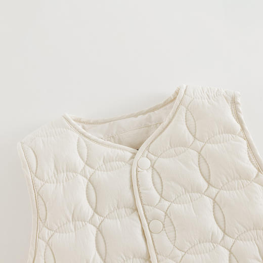 [校服神器]马克珍妮男女童无氟防泼水绗缝马甲宝宝秋冬新款551365 商品图4