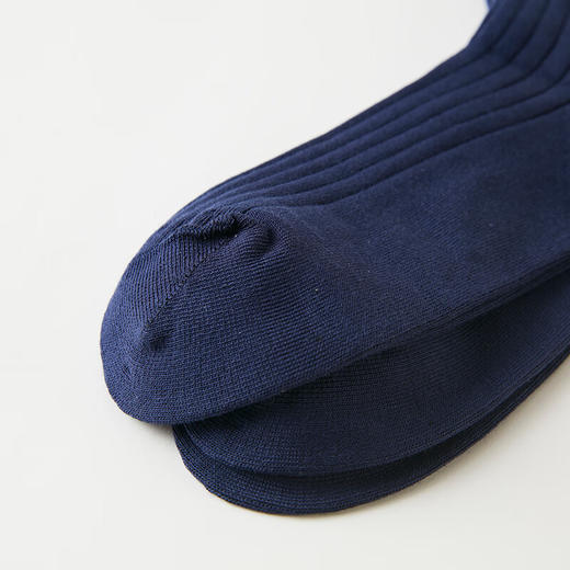  百搭透气吸汗简约纯色菱格袜子男士中筒袜纯色船袜 商品图2