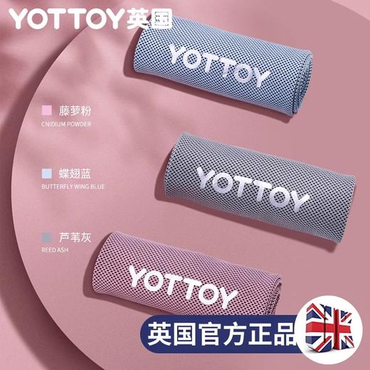 毛巾【YOTTOY】运动毛巾冷感擦汗跑步冰巾女瑜伽速干擦汗男女跑步便携冰丝毛巾 商品图3