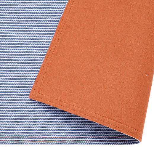 全棉餐垫简约条纹格纹桌垫家用吃饭餐桌纯棉隔热垫子 商品图2