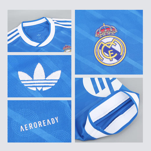 小李子:阿迪达斯25-26赛季皇马球迷版第二客场短袖比赛球衣JV5845【加印号码臂章 联系客服】 商品图3