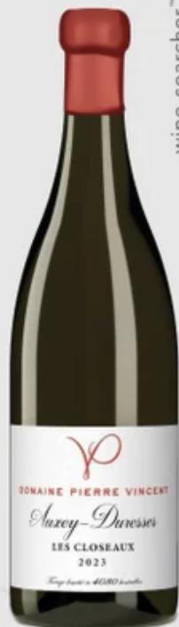 Pierre Vincent Auxey-Duresses Les Closeaux皮埃尔文森特酒庄欧克赛迪雷斯小圃园干红葡萄酒2023 商品图0