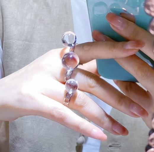 CrystalSoul巴西白水晶原创设计首饰，纯净心灵圣石，明星同款，水晶行业大咖亲选料（预售 5-7天发出） 商品图3