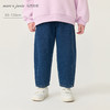 马克珍妮男女童纯棉百搭牛仔萝卜裤宝宝裤子2025年秋装新款551511 商品缩略图0
