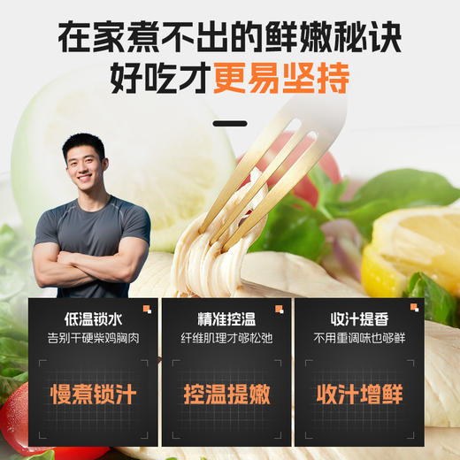 【袋鼠先生】水煮鸡胸肉40g 原味/黑胡椒味/欧芹味  低脂饱腹代餐即食  只有鸡胸肉、水和食用盐 商品图2