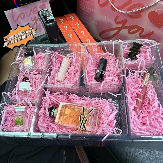 D081128礼物盲盒洞洞乐之香水口红彩妆八件套 商品图4
