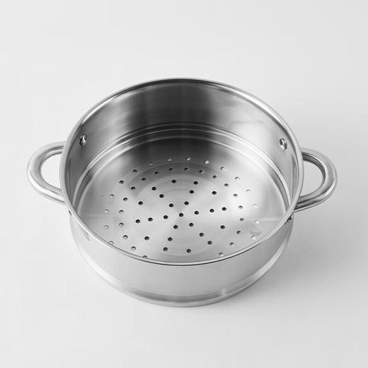  厨房煎锅IH不锈钢单双柄锅电磁炉燃气灶可用SD01系列 商品图3