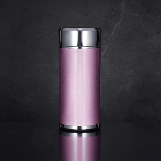 子佩集S999银【清风兰影】泡茶杯【DDY001】纯银泡茶杯-粉色2507 商品图1