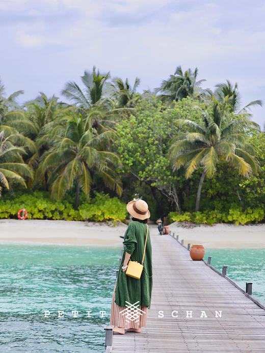 PETIT SCHAN小闪 CLO#880 Mountain breeze 山风 一千零一夜系列文艺风纯亚麻袍子 商品图4