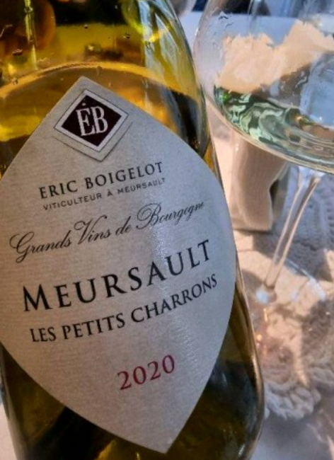 Eric Boigelot  Meursault Les Petits Charrons艾丽宝吉默尔索小莎朗干白葡萄酒2023【会员价960】