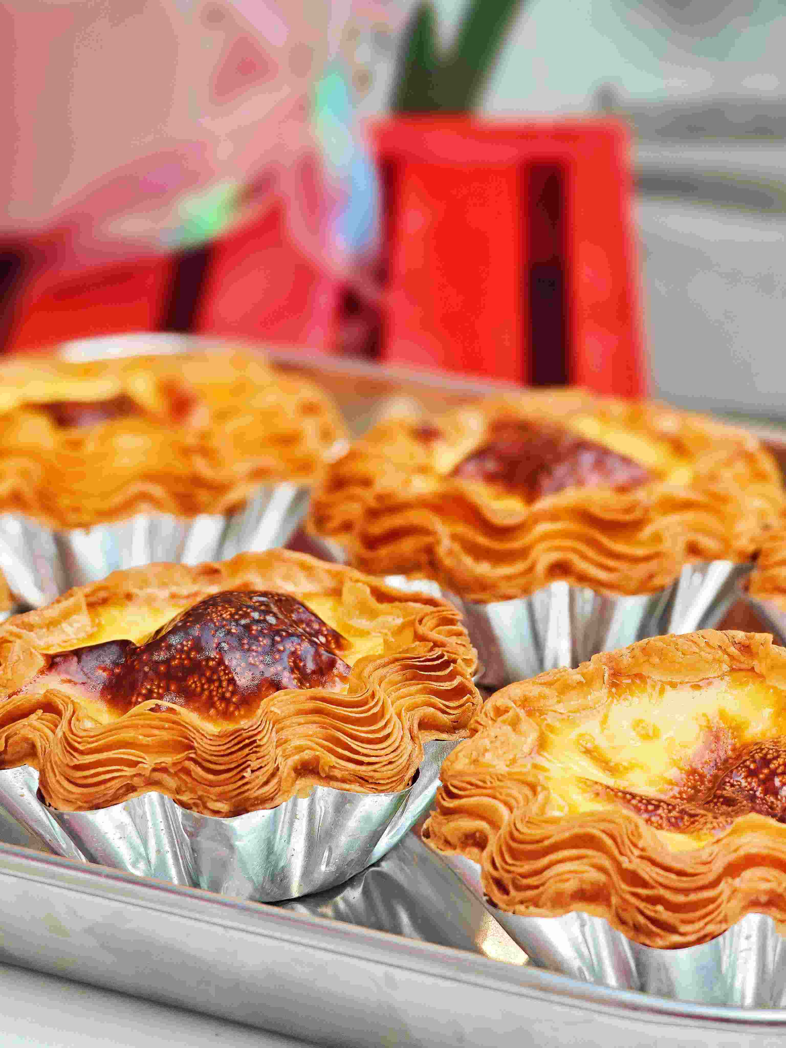 可颂蛋挞【四支装】原味/巧克力，备注！巧克力的巨巨巨好吃