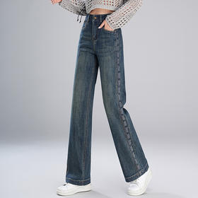 PY 2025新款阔腿牛仔裤 &FLS6631