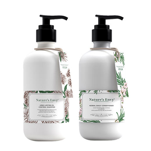 天然之扉洗发水控油蓬松植萃香氛琥珀木香洗发露 商品图8