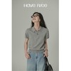 HAVERICE饭馆 知识分子 2025新款经典2.0复古莱赛尔天丝短袖t恤POLO衫女 商品缩略图0