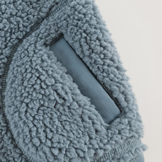 马克珍妮男童亲肤软糯摇粒绒马甲2025年秋冬新款551379 商品图4