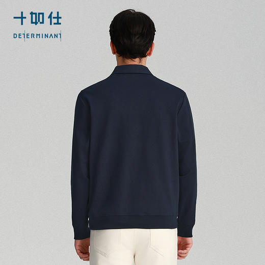 秋冬针织半拉链远红外保暖长袖显瘦POLO-P05-02 商品图7