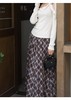 【门店同款】ENJOY秋季“浮光织影”秋日拿铁格纹半裙 164246779 商品缩略图0