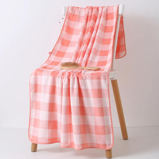 三泰龙 珊瑚绒浴巾套装吸水速干男女家用大毛巾 商品图8