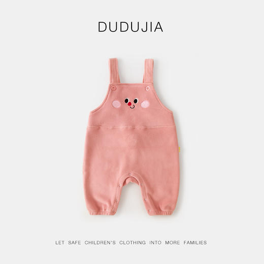 【清仓】嘟嘟家婴幼儿背带裤秋装男宝连体裤女宝秋季卡通儿童裤子 商品图3