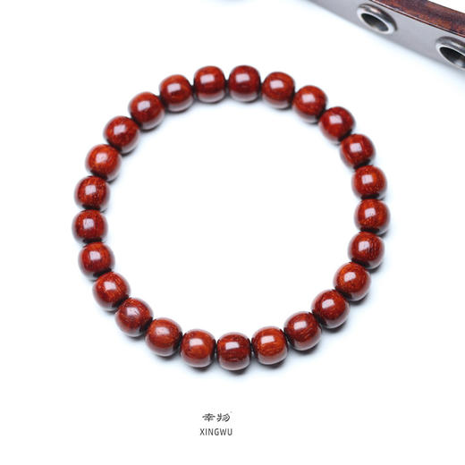 【青山特惠】琴料8*8.8mm25颗5星料小叶紫檀手串t10 商品图0