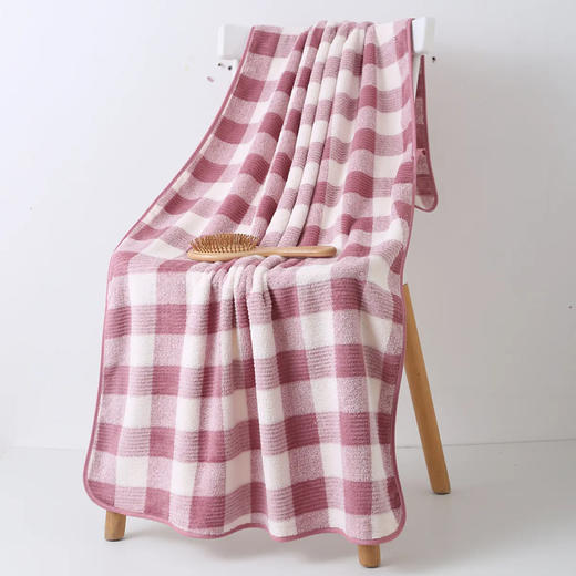 三泰龙 珊瑚绒浴巾套装吸水速干男女家用大毛巾 商品图10