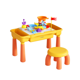 超级飞侠多功能积木桌