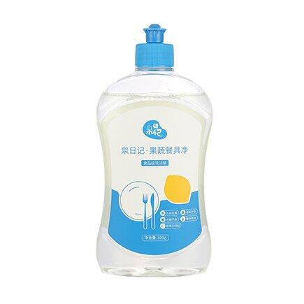 泉日记 【A类标准】 果蔬餐具净  洗洁精  500g*5瓶  果蔬清洗 商品图1
