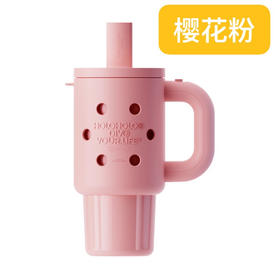 HOLOHOLO洞洞保温杯DD-02樱花粉800ml（不带杯花）