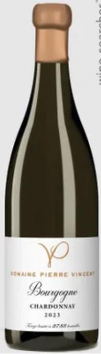 Pierre Vincent Bourgogne Chardonnay皮埃尔文森特酒庄勃艮第霞多丽干白葡萄酒2023 商品图0