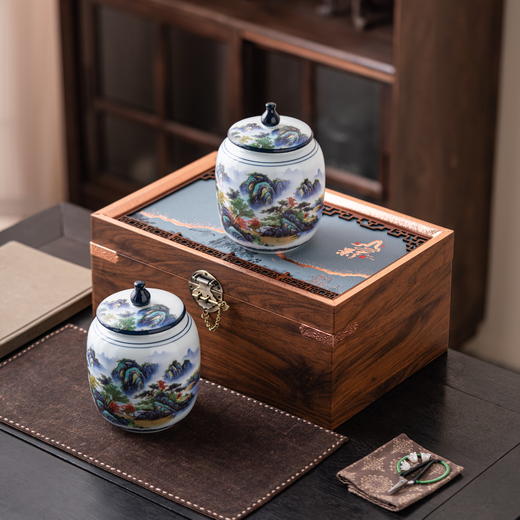 山影【中双瓷 兰色】68元一套/一箱10套 商品图2