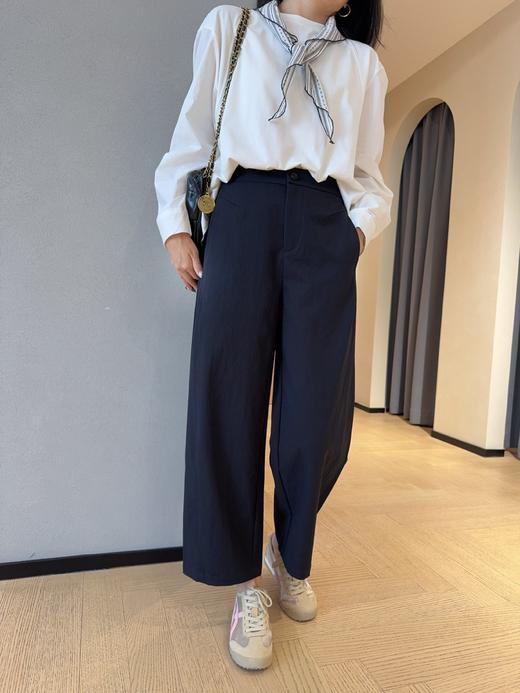 高品质钛金棉抗皱挺括气球奶奶裤！高腰显瘦休闲裤女2025秋款！ 商品图7