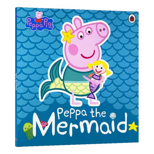 小猪佩奇 美人鱼 英文原版 Peppa Pig Peppa the Mermaid 粉红猪小妹 平装 英文版儿童英语启蒙图画故事书 进口原版书籍 商品图1