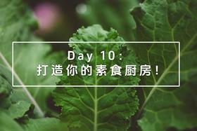 Day 10：打造你的素食厨房！