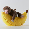舒柔抱枕靠枕毛绒靠垫可剥皮糯香蕉 商品缩略图3