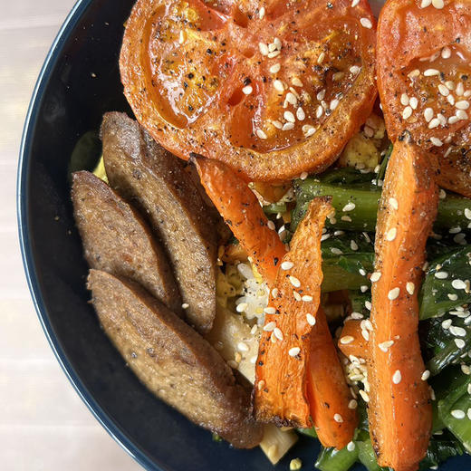 拾豆记 豆蛋白 即食豆肠 素肠 500g/袋【5根/袋】 商品图3