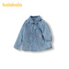 【商场同款】巴拉巴拉宝宝衬衫长袖牛仔外套男童上衣2025新款秋装 商品缩略图4