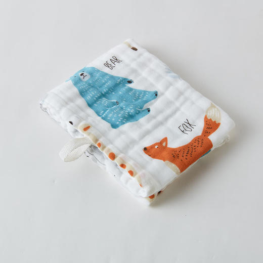  家用全棉洗脸巾泡泡纱纯棉卡通面巾毛巾 商品图1