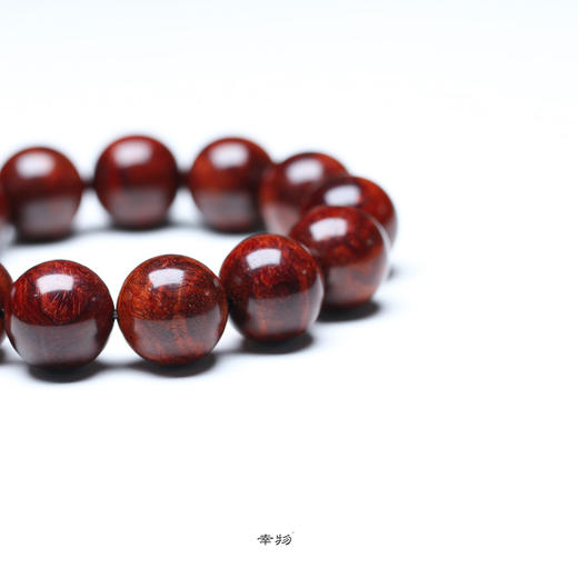 【青山精选】1.8*13颗5星嫩瘤半满瘤疤小叶紫檀手串 t31 商品图3