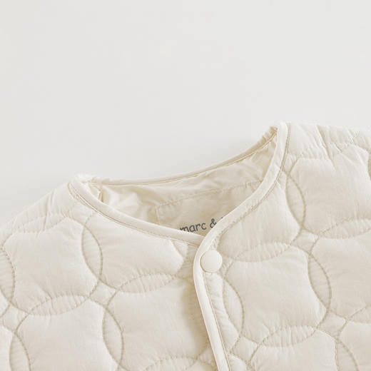 [校服神器]马克珍妮男女童无氟防泼水绗缝外套宝宝秋冬新款551362 商品图4