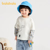 【商场同款】巴拉巴拉宝宝t恤假两件上衣速干抗菌2025新款男童装 商品缩略图1
