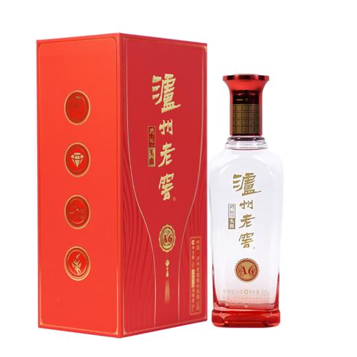 泸州老窖鸿运STAR头曲五码装A6 38度/42度/52度 整箱500ml*6瓶 商品图2
