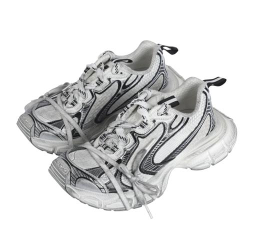 【超惠秒】Balenciaga 巴黎世家 2025春夏新品 男女通款做旧系带低帮老爹鞋12293 商品图1