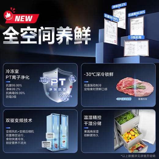 美的（Midea）冰箱_540WUKPZM(E) 商品图2
