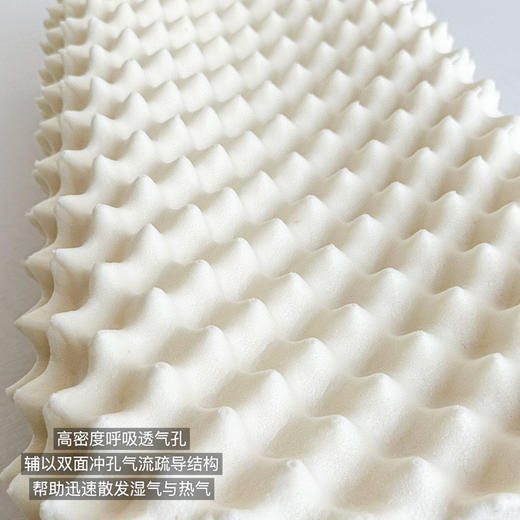 【泰国原产百分百乳胶枕】天然乳胶！防螨抑菌透气排湿乳胶枕 商品图6