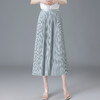 丁摩 细褶显瘦气质百褶半身裙女夏季a字大摆裙通勤韩版中长裙5ZF-8111 商品缩略图2