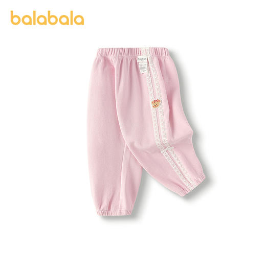 【商场同款】巴拉巴拉童装宝宝长裤宽松束脚裤女童2025秋新款裤子 商品图4