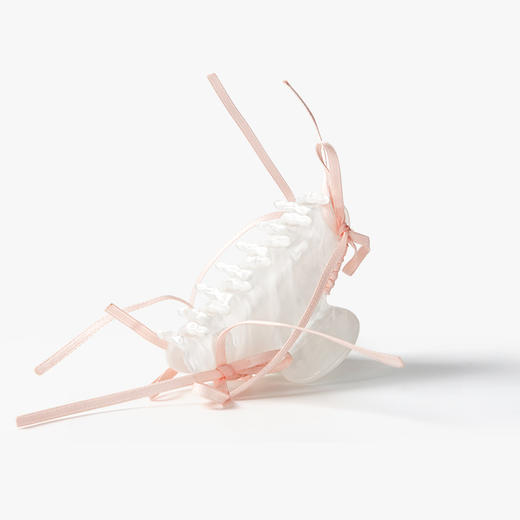 EVER THAMES绑带鎏金抓夹 简约时尚气质发饰超仙丝带鲨鱼夹 商品图5