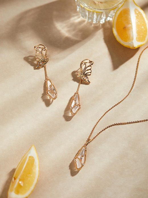 Garden of Eden 伊甸园系列 |水晶迷蝶叠戴套装 商品图5