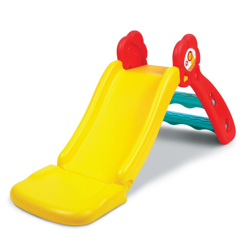 智醒宝贝二合一滑梯篮球架