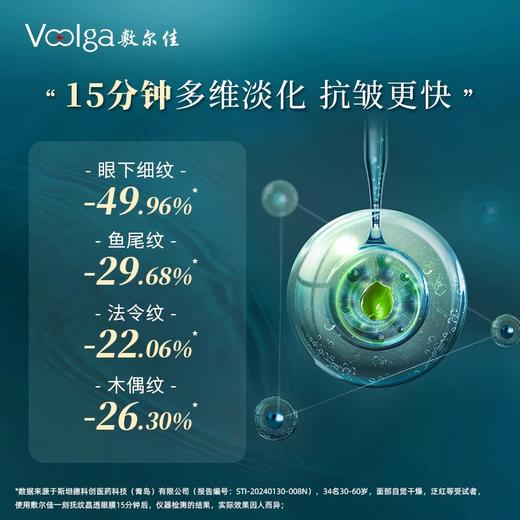 【79元会员福利】敷尔佳一刻抚纹晶透眼膜8ml*5袋    商品图2